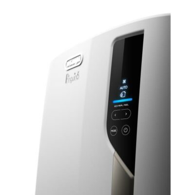 climatiseur mobile monobloc non réversible "pinguino" 10700 btu/h. delonghi pacel98ecorealfeel