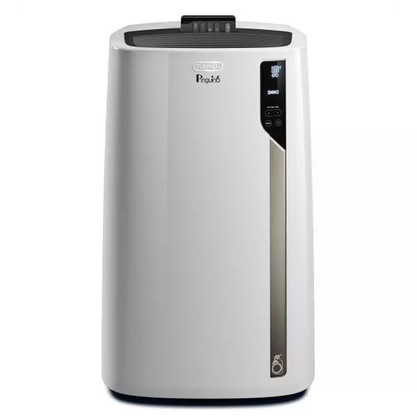 climatiseur mobile monobloc non réversible "pinguino" 10700 btu/h. delonghi pacel98ecorealfeel