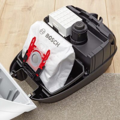 série 6, aspirateur avec sac, prosilence, blanc bosch bgb6sil1