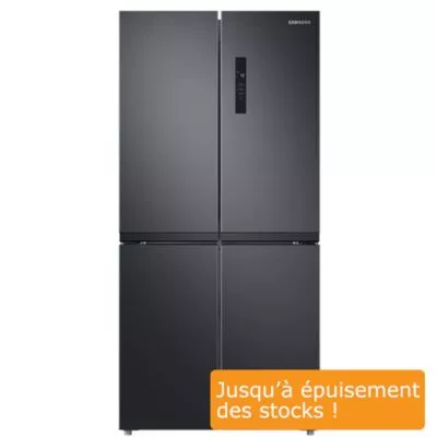 destockage réfrigérateur multiportes samsung rf48a400eb4