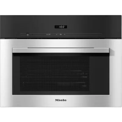 fours vapeur encastrable dg 2740 inox/cleansteel pour cuisiner sainement avec des programmes automatiques.