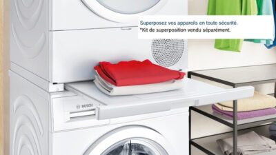 série 4, sèche linge pompe à chaleur, 8 kg wth8300mfr