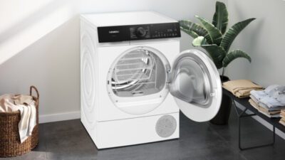 iq500, sèche linge extraklasse pompe à chaleur, 9 kg siemens wq45h2amfr