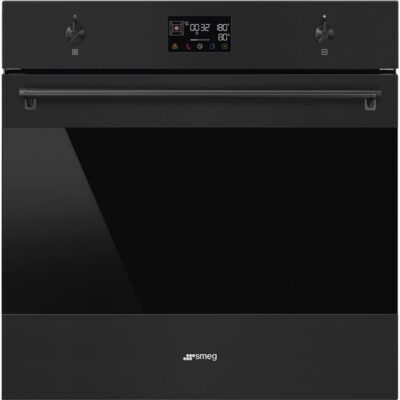 four 60 cm pyrolyse noir mat smeg sop6302s2pn