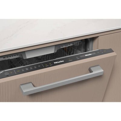 lave vaisselle tout intégrable noir obsidien autodos avec powerdisk intégré. miele g 7650 scvi