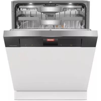 lave vaisselle encastrable avec bandeau noir miele g 7930 sci autodos