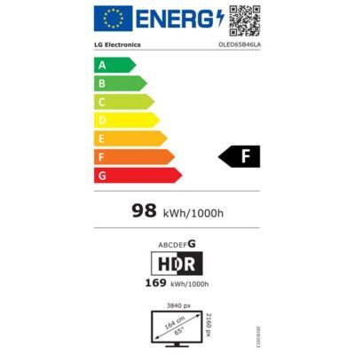 lg tv oled uhd 4k oled65b46la