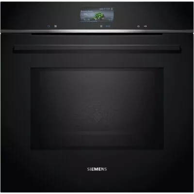 four siemens avec fonction micro ondes iq700, , 60 x 60 cm, noir hm776gkb1f