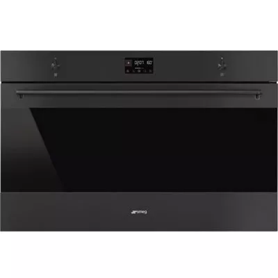 four 90 cm pyrolyse inox chaleur tournante esthétique classica smeg sfp9302tx (copie)