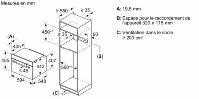 iq700, four intégrable compact avec fonction micro ondes, 60 x 45 cm, noir siemens cm776gmb1f