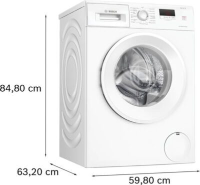 lave linge bosch série 2, 7 kg, 1400 trs/min wge02406fr