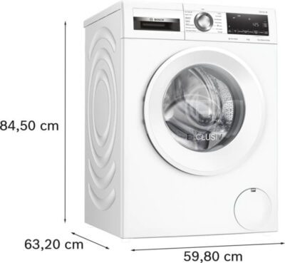 série 6, lave linge front, 9 kg, 1400 trs/min bosch wgg244zmfr