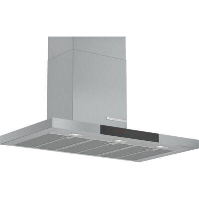 hotte bosch serie 6, 90 cm, inox dwb97jp50