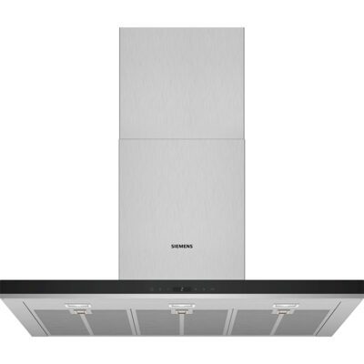 hotte murale siemens 90 cm, iq500, inox lc98bip50