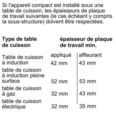 série 8, four intégrable compact avec fonction micro ondes, 60 x 45 cm, noir