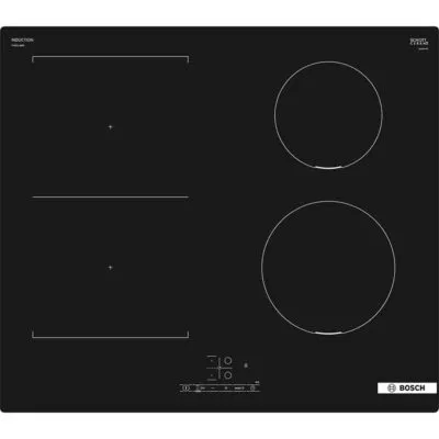 série 4, table à induction bosch, 60 cm, noir, sans cadre pvs611bb6h