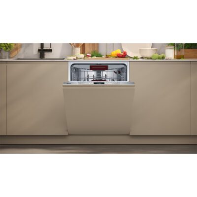 lave vaisselle tout intégrable neff n 50, 60 cm, porte à glissières s275ecx13f