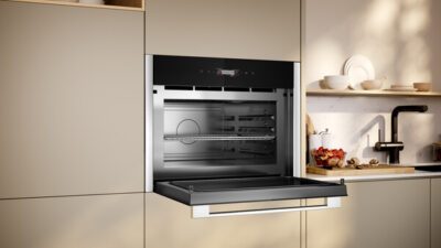 micro ondes neff n70, 60 x 45 cm, inox c24gr3xn1