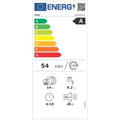 lave vaisselle tout intégrable asko dsd544k/1