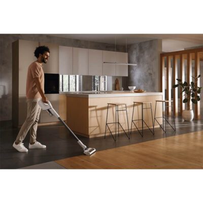 aspirateur balai sans fil duoflex hx1 extra blanc brillant