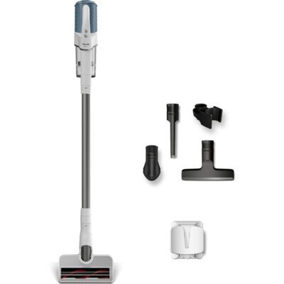 aspirateur balai sans fil miele duoflex hx1 bleu nordique