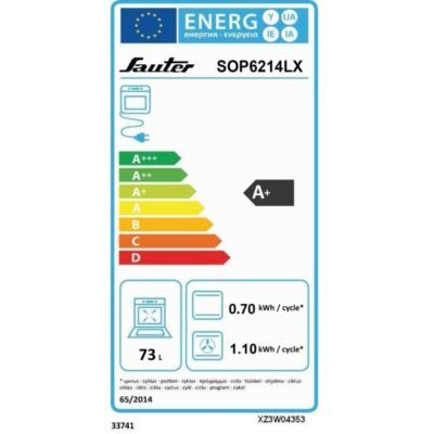 four pyrolyse sauter sop6214lx