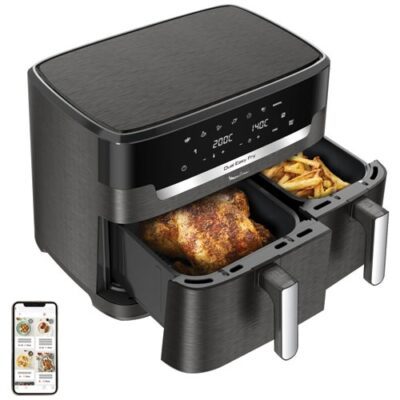 friteuse à air chaud / airfryer moulinex 11 l easy fry xxl ez942hf0