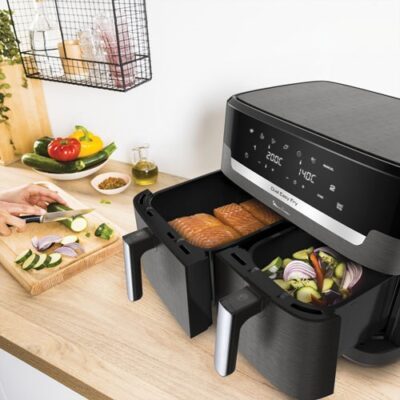 friteuse à air chaud / airfryer moulinex 11 l easy fry xxl ez942hf0