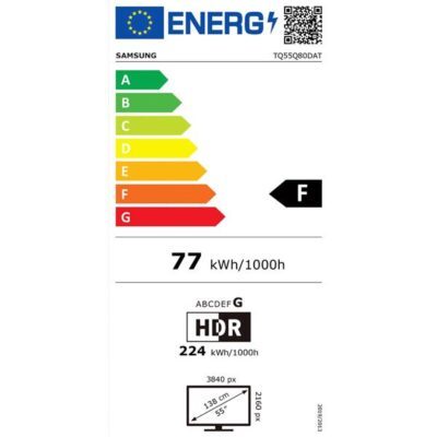 tv led samsung uhd 4k tq55q80d