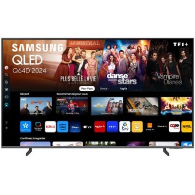 tv samsung led uhd 4k tq75q64dauxxc