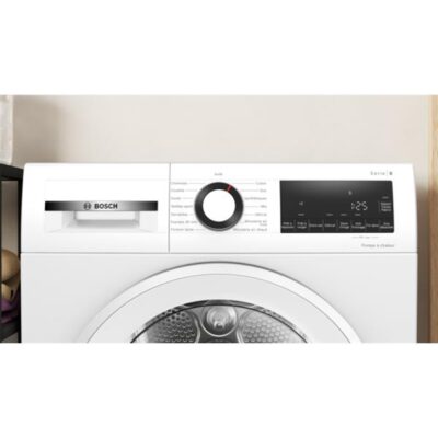 série 6, sèche linge pompe à chaleur, 9 kg bosch wqg1420dfr