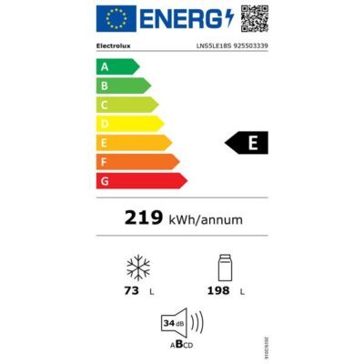 réfrigérateur combiné electrolux lns5le18s