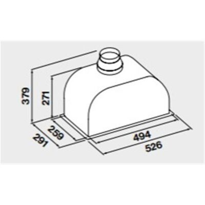 groupe filtrant avec moteur falmec builtin3132