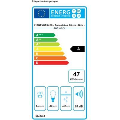 hotte encastrée falmec virgevot3420