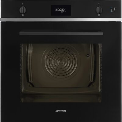 Four smeg Pyrolyse Noir SOP6401S2B Combiné vapeur - Esthétique Elementi