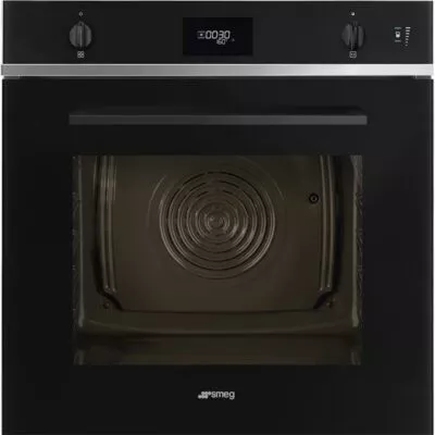 Four smeg Pyrolyse Noir SOP6401S2B Combiné vapeur - Esthétique Elementi