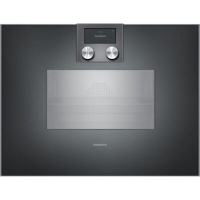 série 400 four combi vapeur 60 x 45 cm charnières de la porte: À droite, anthracite gaggenau bs450101