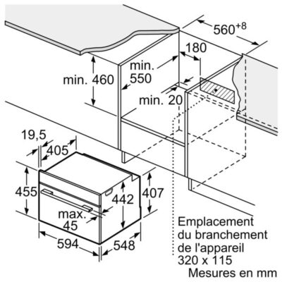 four iq700, avec fonction micro ondes, 60 x 45 cm, noir siemens cm724g1b1f