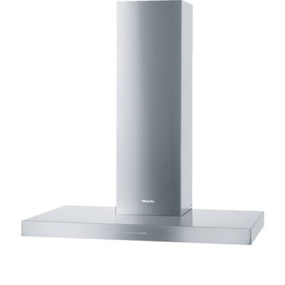 hotte murale inox avec des touches à effleurement easyswitch pratiques et un éclairage led. miele pur 98 w