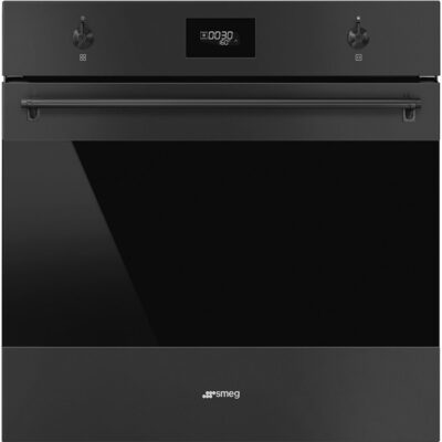 four 60 cm pyrolyse noir mat smeg sfp6301tvn