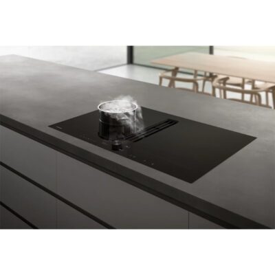 série 200 table de cuisson flex induction avec système de ventilation intégré 80 cm gaggenau cv282101