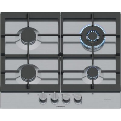 table gaz siemens iq500, extraklasse, 60 cm, inox ec6a5hi9x