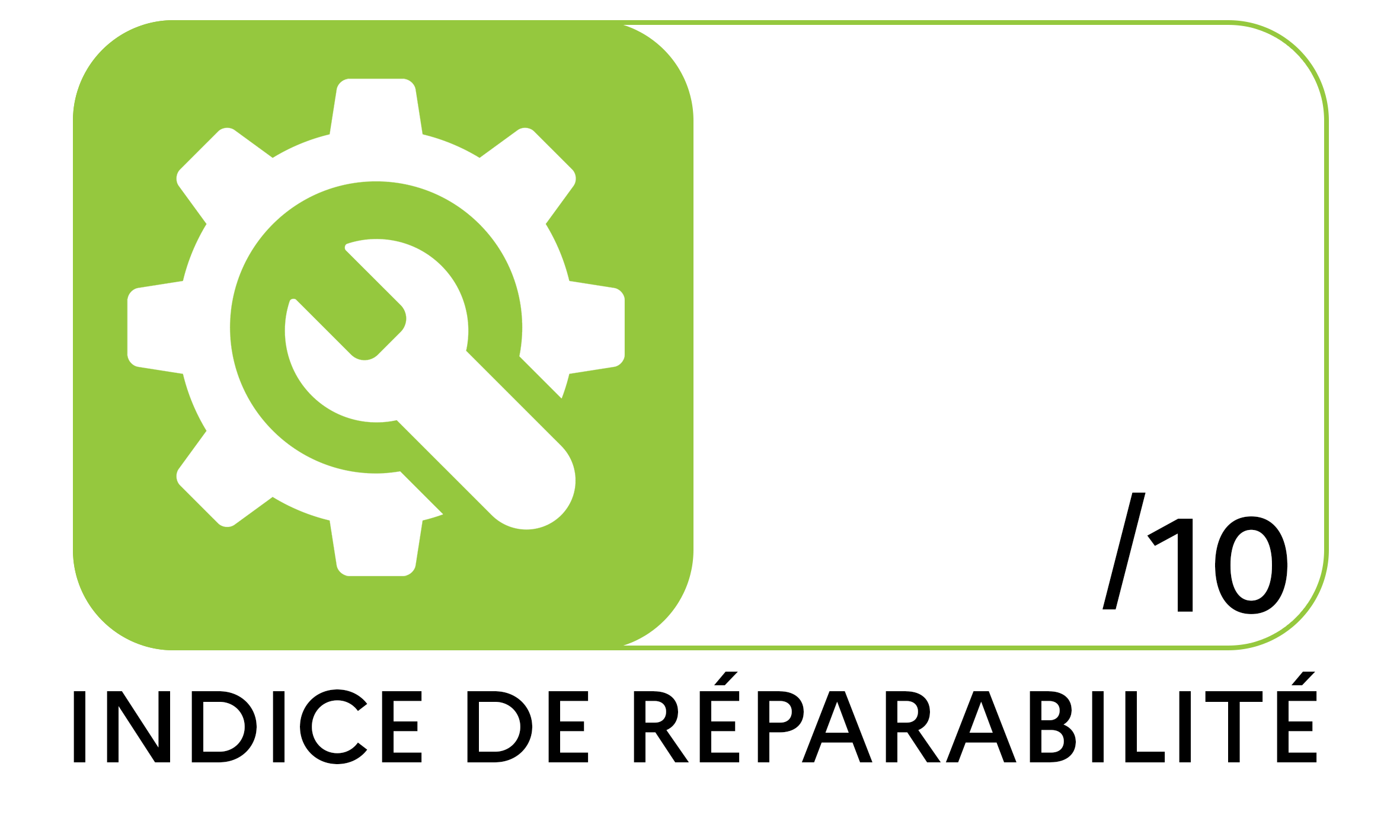 Indice de réparabilité